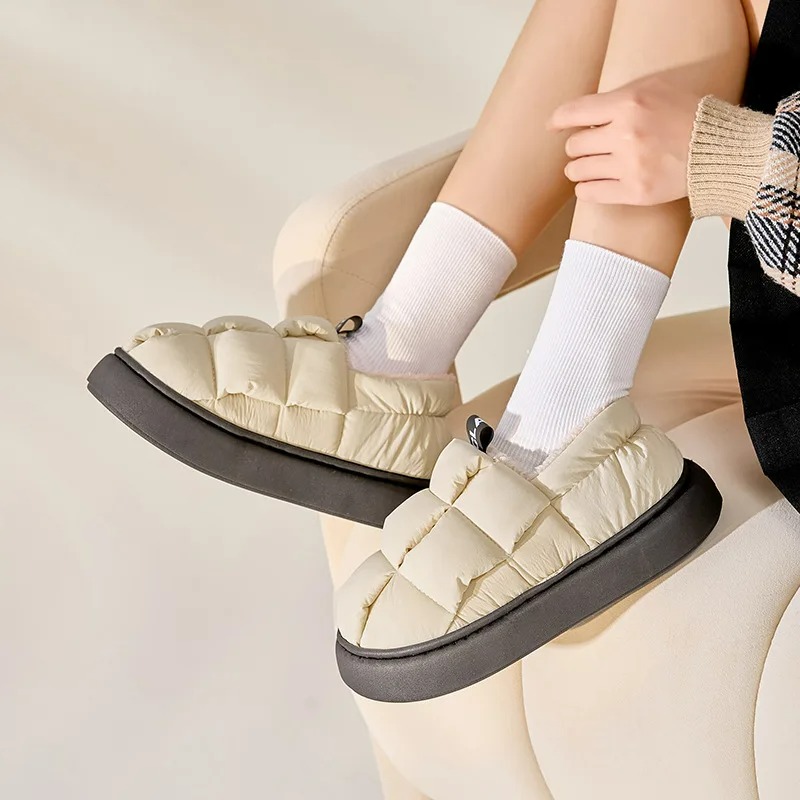 Men Shoes Winter - Зимние меховые тапочки для женщин, модные