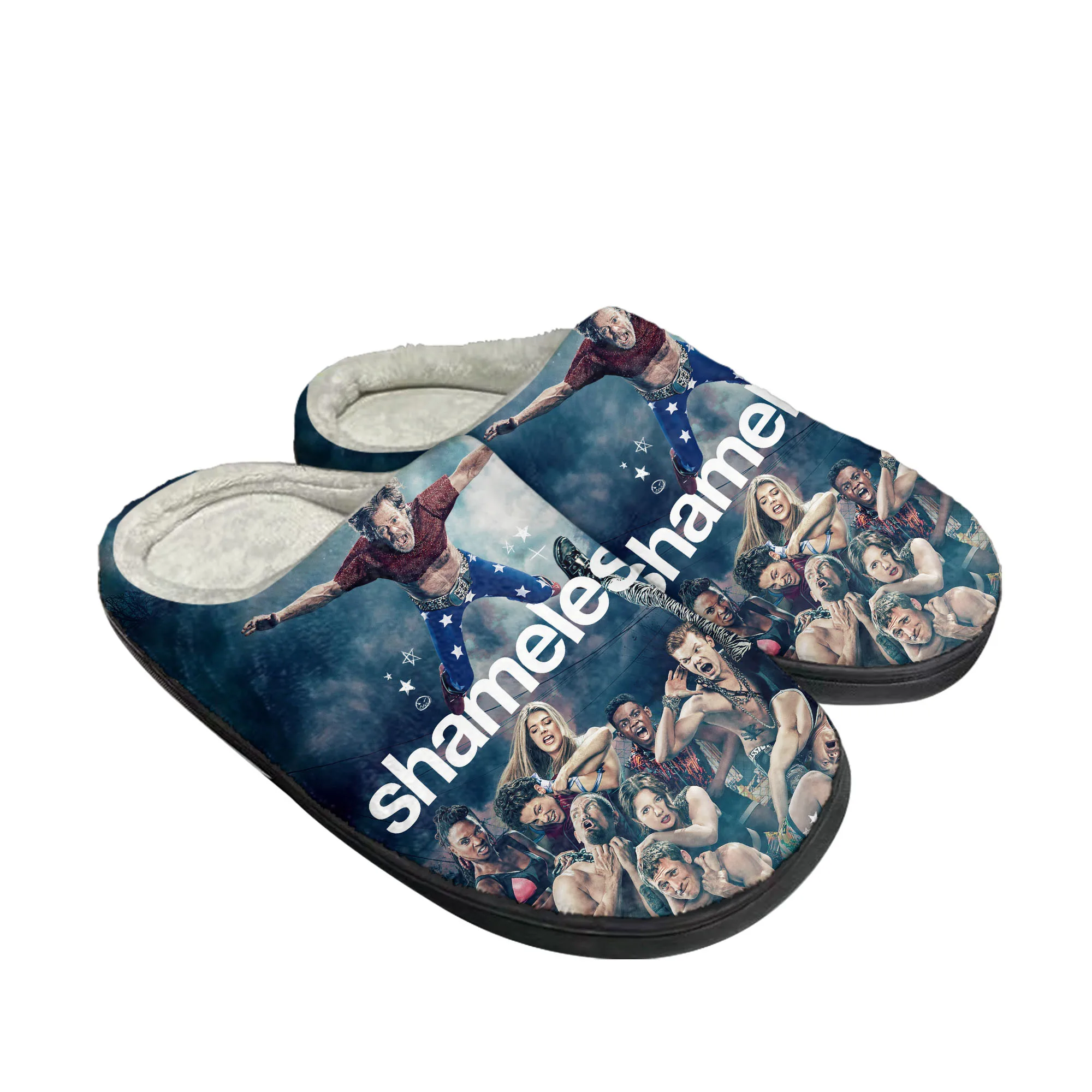 Men Shoes Winter - Домашние хлопковые тапочки Shameless in A
