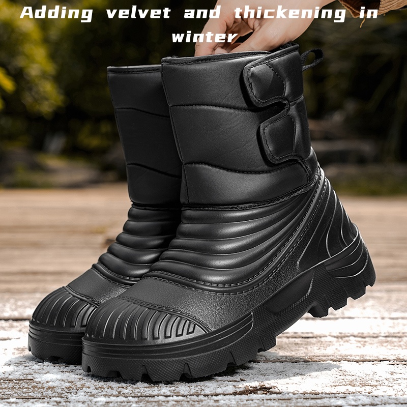 Hiking Boot Waterproof - Новые мужские зимние зимние ботинки, утепленные