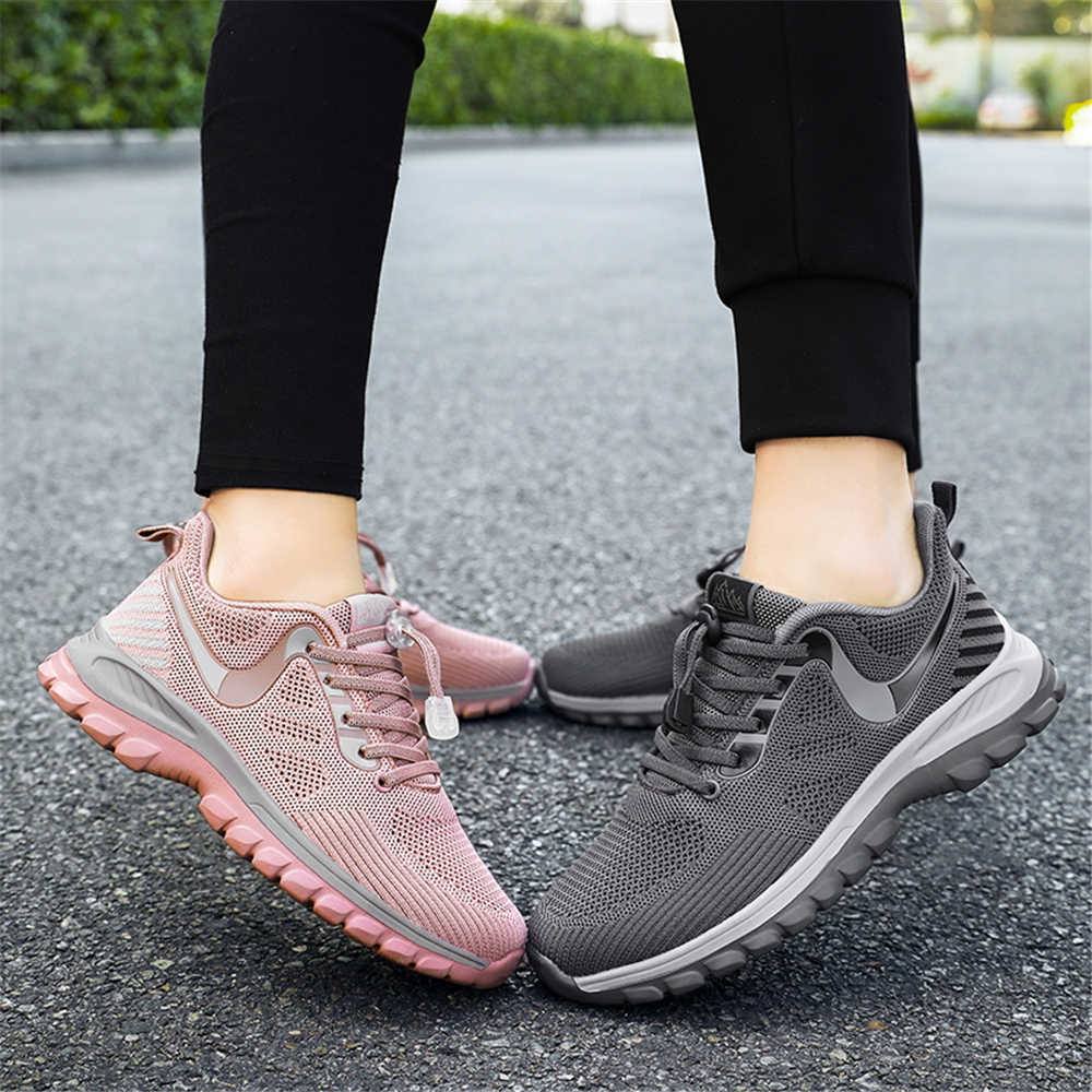 Men'S Shoes Casual Sneakers - Вязаные нескользящие кроссовки, мужские тканые туфли