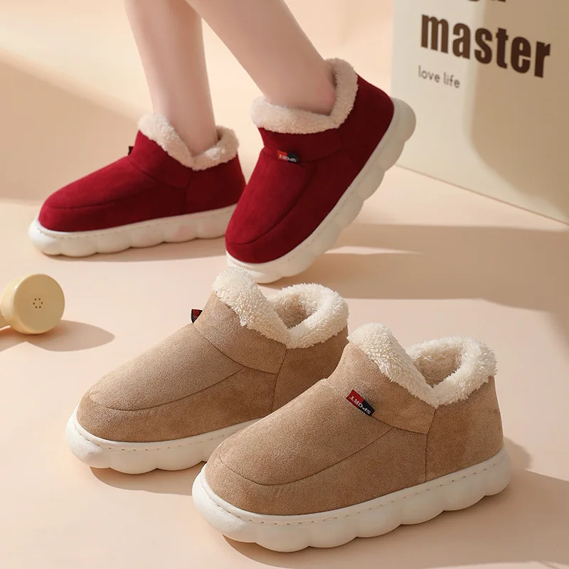Men Shoes Winter - Зимняя повседневная домашняя обувь для мужчин,
