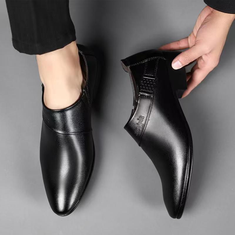 Men Shoes On Clearance - Кожаная повседневная социальная обувь для мужчин.