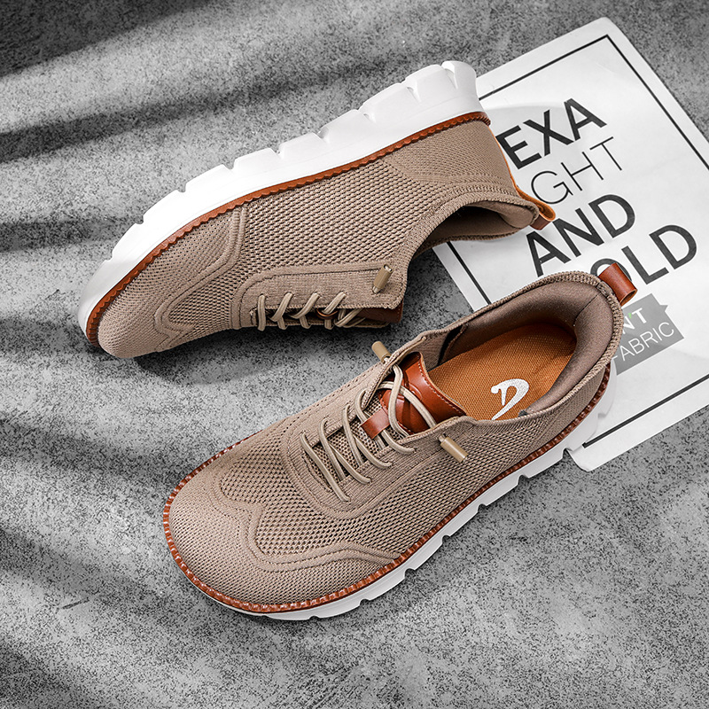 Men'S Shoes Casual Sneakers - Стильные мужские туфли с широкой коробкой,
