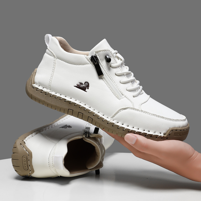 Men'S Shoes Casual Sneakers - Женские кроссовки, кожаная повседневная обувь ручной