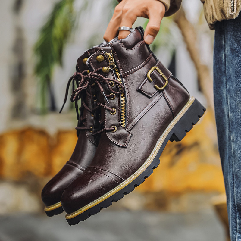 Модные мужские кожаные ботинки – обзор и цена Men Shoes Oxford