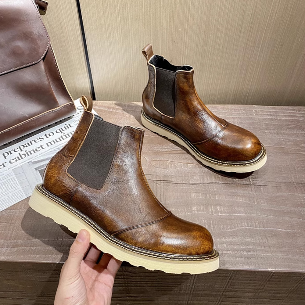 Мужские ботинки челси из натур – обзор и цена Men Shoes Oxford