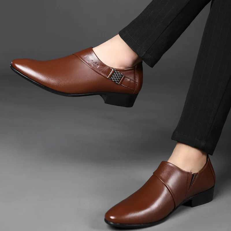 Кожаная повседневная социальна – обзор и цена Men Shoes On Clearance