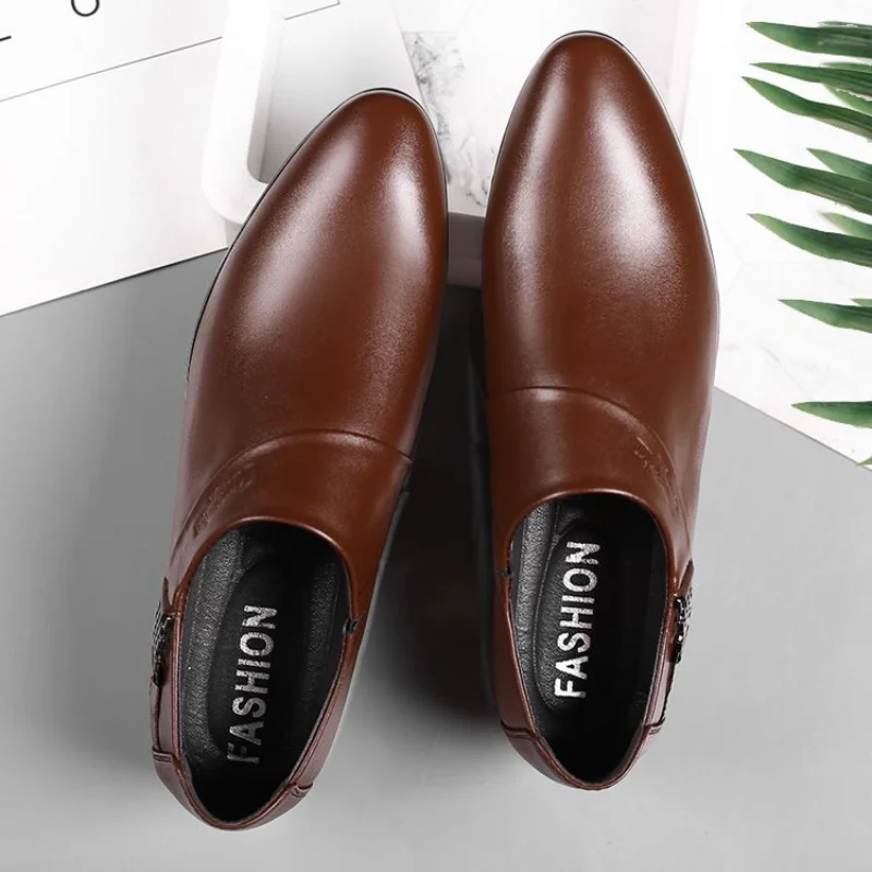 Кожаная повседневная социальна – обзор и цена Men Shoes On Clearance