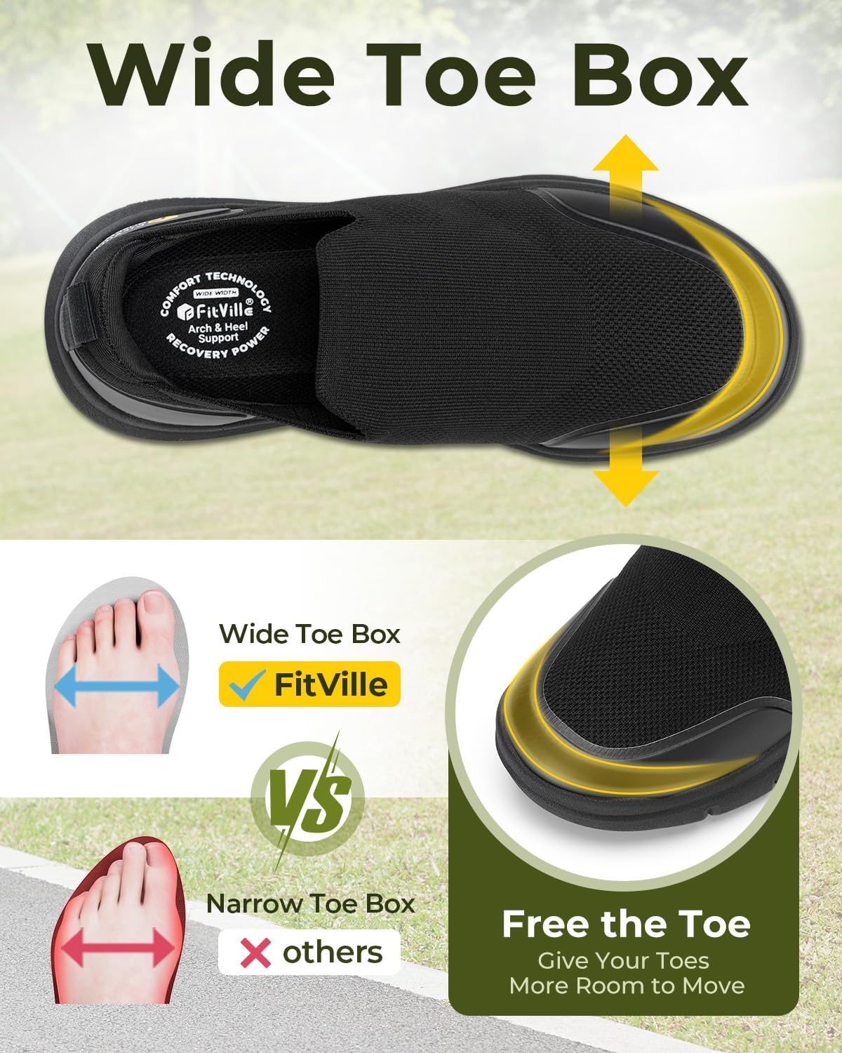 Мужские ортопедические слипоны – обзор и цена Men'S Shoes For Wide Feet