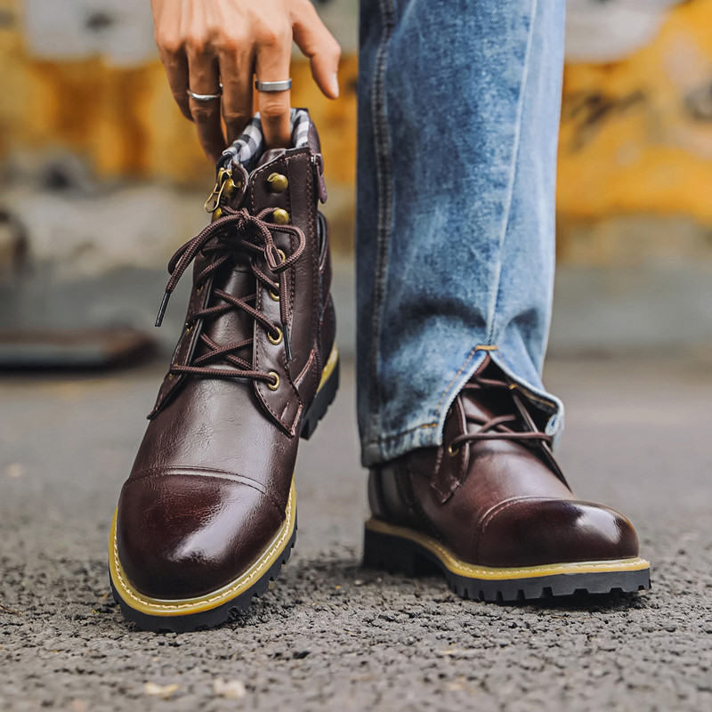 Осенне-зимние модные мужские к – обзор и цена Men Shoes Oxford